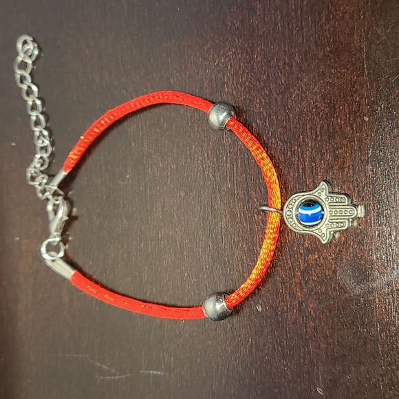 Set of 3 red strings from Jerusalem evil eye protection Hamsa Bracelet - Picture 10 of 16